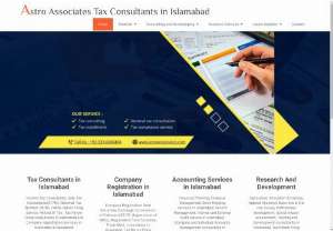 astroassociates - Sales and Income Tax Consultants Islamabad, Audit Consultant, Company & NTN Registration,Research and Developments Services in Islamabad, Pakistan