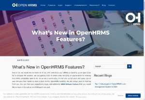 Whats New in OpenHRMS Features? - First of all, we would like to thank all of you who contribute your efforts to building up an open suite for a complete HR solution. We are getting 100s of emails daily including an appreciation for making this HRMS completely open to all. As we are a community, its not only us but each and every one of you who give their hands to place a brick on the OpenHRMS building. We are always open to hearing from you. You can mail your suggestions, bugs, and additional