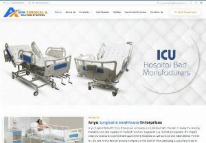 Choose Right Hospital Furniture Manufacturers - Anya Surgical & Healthcare Enterprises is leading the best Hospital Furniture Manufacturers in Greater Noida, India. We offer well-maintained and comfortable furniture for various hospitals. Our provided furniture is easy to install and available at a reasonable price.