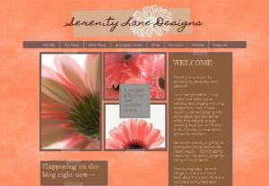 Serenity Lane Designs - Serenity Lane Designs is an unique gift shop and creative space with crafting tutorials, craft challenges and online workshops - specializing in rubber stamped, paper crafted and vinyl decor.