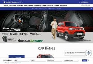 Get best deals on Maruti Suzuki Cars with Jayabheri Automotives at Maddilapalem in Visakhapatnam - Drive home your brand-new Maruti Suzuki car - Ertiga, Celerio X, Vitara Brezza, Swift, Dzire, Alto, Celerio, WagonR, S-Presso and Eeco at Jayabheri Automotives. We also provide car insurance, easy to choose car finance, convenient EMI plans, and genuine spare parts certified by Maruti Suzuki. Be a part of a seamless car buying experience. You can book a test drive online for a hands-on driving experience or get a quote to know the ex-showroom and on-road price.