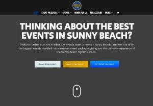 Sunny Beach Events - All The Biggest Events & Nightlife in Sunny Beach Bulgaria. Pool Parties, Barcrawls, Full Moon, Free Bar\'s or Club Entries and Discount Wristbands. The Ultimate 2020 Sunny Beach Events Package.