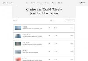 Cruisers World - Sailing and Cruising Forum - Cruise the World Wisely Join the Discussion