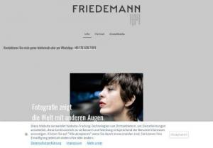 DER FRIEDEMANN - THE FRIEDEMANN photography.
Partner for business photography, product photography and authentic portraits, as well as wedding stories!
