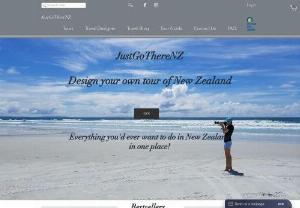 JustGoThere Ltd - We arrange all types of trips around New Zealand: group tours,  private guided tours,  self-drive tours. Our web-site easily leads you through designing your own self-guided tour of New Zealand. Here you are welcome to book discounted activities,  hotels,  vehicles,  and tour guides. Everything you'd ever want to do in New Zealand in one place!