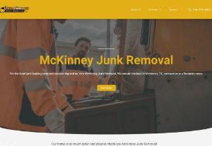 McKinney Junk Removal - For the local junk hauling company you can depend on, hire McKinney Junk Removal. We remain the best in McKinney, TX, contractors at affordable rates.