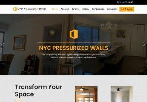 NYC Pressurized Walls - NYC Pressurized Walls is a renowned company having years of experience in dealing with the installation of temporary pressurized walls.