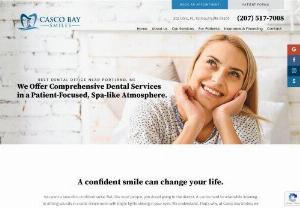 Casco Bay Smiles - Casco Bay Smiles team of dentistry professionals provide a wide array of dental care solutions to deliver optimal oral health and beautiful smiles.
|| Address: 202 US-1, #1, Falmouth, ME 04105, USA
|| Phone: 207-517-7008