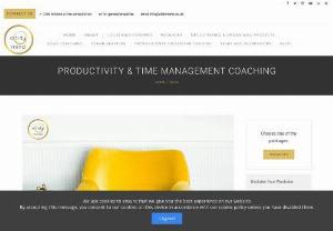 Productivity & Time Management Coaching - Productivity & Time Management Coaching is to help you use your time more efficiently, reduce overwhelm & spend more time on what matters.