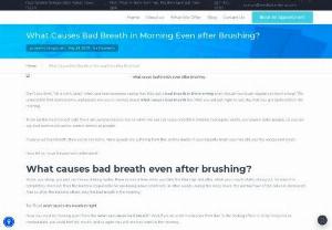 Solution to stop bad breath - 1: Flossing: You need to remove any remaining food particles that you missed after brushing. As if you do then the bacterial attack is just impossible.

2: Drink Water: When you drink plenty of water, it just flushes out the food debris from your mouth hence resulting in fresh breath.