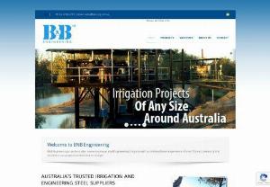 BNB Engineering - We manufactured and sold irrigation equipment and repaired irrigation pumps for 28 years. We now sell Irrigation equipment, repair irrigation pumps, sell large diameter steel pipe, sizes from 219mm all the way up to over 2meters in diameter, largest distributor of irrigation floodgates in the industry.We sell full pump sets complete with engines, irrigation pumps as well, (not small house garden type pumps).