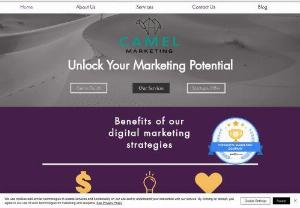 Camel Marketing - Camel Marketing is here to help you with getting your brand noticed online. We provide you with unique competitive advantage that can help your company stand out.