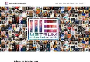 Metrum Entertainment - Metrum Entertainment is a music production and publishing company.
Music Production, Music Publishing, Mixing, Mastering, Songwriting.