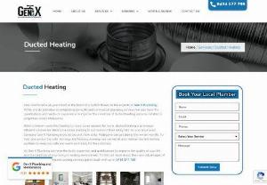 Ducted Heating & Cooling System | Gen X Plumbing - Stay comfortable all year round at the touch of a button thanks to the experts at Gen X Plumbing. While we do specialize in completing domestic and commercial plumbing services, we also have the qualifications and hands-on experience to improve the condition of ducted heating systems installed in properties across Melbourne.