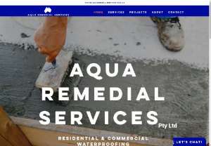 Aqua Remedial Services - Aqua Remedial Services offers professional, quality waterproofing and remedial services across Sydney. 

Our team includes experienced, knowledgeable trained applicators, to guarantee each project is completed in a timely manner with the highest standards