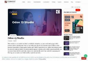 Odoo 13 Studio - Odoo studio is a very useful tool that is available in enterprise, we can create custom apps within minutes with no development.