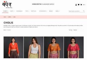 Bandhani Choli Designs - Shop for bandhani choli designs with handmade kalakari from Bandhej. Check out our latest collection of choli design with lots of patterns like silk choli, bandhani cholis, cotton choli and many more. Available in all colours and sizes. Buy now.

#CholiDesign #BandhaniCholiDesigns #BandhaniDesignerCholi