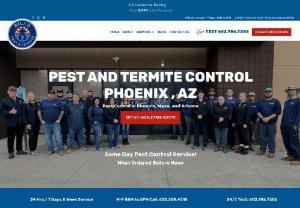 Bills Pest Termite Control in Phoenix - Need reliable and effective termite control and treatment in the Phoenix AZ area? Bill's Pest Termite Control is the #1 Phoenix Exterminator. Free Inspections!