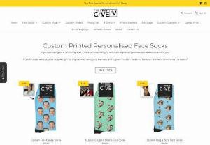 Personalised Gifts Australia - Supplying custom Face Socks, personalised pet socks, cushion covers, mugs, clothing and more.