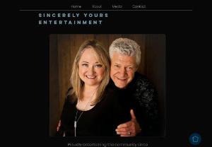 Sincerely Yours Entertainment - Allen & Sharon Boolinoff Singers in the lower mainland in British Columbia since 2003. Ranging from retirement homes to weddings/parties. Music from the \'40s, \'50s, \'60s, 70\'s and \'80s. Accompaniment style music with live guitar!