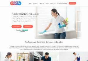 Professional Cleaning Services in London by Cleandy - Cleandy is a professional cleaning company based in London. We work to respond to a range of house and office cleaning needs, to which we provide tailored solutions.We specialize in first class professional cleaning services for tenants, landlords and real-estate agencies. We also work hard to help the individual London households and businesses in their immediate cleaning demands.We are an established cleaning agency with eight years of professional experience on the London cleaning market.
