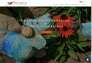 Jos Drouin ceramist - CONTEMPORARY POTTERY & FUNERAL URNS
The studio boutique \
