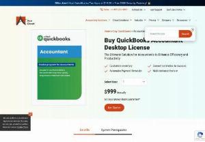 Buy QuickBooks Accountant Desktop - Get QuickBooks Accountant desktop license at best prices from Ace Cloud Hosting. Free setup, installation, and data migration available. BuyNow!