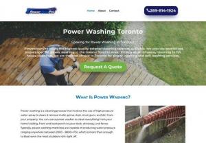 Powerclean Pro - We provide residential pressure washing services throughout the Greater Toronto Area. We treat your house like we would our own house, so you can rest assured that youre in good hands when dealing with PowercleanPro.