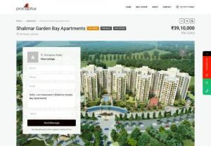 Shalimar Garden Bay Apartments - Shalimar Corp Limited presents Shalimar Garden Bay Apartments, a ready to move residential project located in Sitapur-Hardoi Road, Lucknow. Spread over 73 acres, the project offers spacious and ventilated 2  3BHK Apartment. The project is available at starting price of Rs 39.10Lac.
