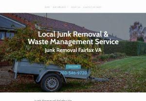 Junk Removal Fairfax VA - Junk Removal Fairfax is the premier junk removal service in the city of Fairfax, Virginia. We are a trusted and reputable junk removal company with several years of high customer satisfaction under our belt. Call us now +1 703-546-9720