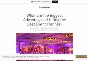 What are the biggest advantages of hiring the best event planner? - Working with the best event planner has many advantages. Whether it is a theme wedding or a simple function, the top wedding decorators in Delhi NCR can accommodate all your needs even at a short notice and within your budget. He will even save you money.