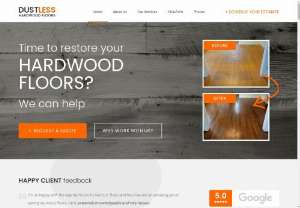 Dustless Hardwood Floors - Hardwood floor refinishing experts in New Jersey and the South Jersey area. We repair, sand, stain and restore old hardwood floors throughout Camden County, Burlington County and Gloucester County.