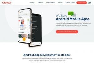Android App Development Company in San Jose - Android App Development at its best
Our Custom-built android applications are specifically designed with flexible user interfaces
that are perfect for different devices, screen resolutions, and sizes