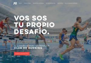 Alejandro Britos Entrenador - Athletics,  running and trailrunning training Distance training. Personal Trainner. We wait for you to come train with us,  We have 3 locations at strategic points in the city of Buenos Aires where the outdoors and the people of the group will accompany you at every moment of this challenge.