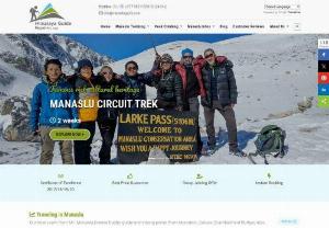 Manaslu Guide - Manaslu Guide is specially organizing to Manaslu region with local an experienced guide with strong porter from mountain.