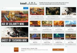 Knowll - The Best Gaming Encyclopedia - Knowll is the best gaming encyclopedia where people can learn, understand, and gain insight on any topic about video games.