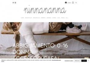 Ninnananna Shop - NinnanannaShop is a site for 0-16 clothing, women, accessories and home