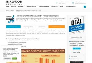 Global Organic Spices Market | Growth, Analysis, Size, Share, Trends - The global organic spices market will grow at an anticipated CAGR of 8.51% during the forecast period, and will reach revenue of $635.30 billion by 2028.