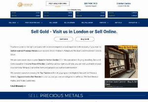 Cash for Gold in London - Sell your Jewellery with confidence to Hatton Garden Metals buyer for the Scrap Gold price today UK.