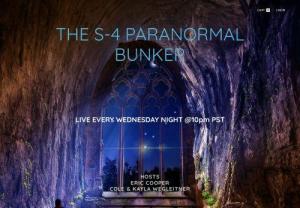 S-4 Paranormal Radio - Join us LIVE every Sunday night at 7PM PST for the dark side of the paranormal. We discuss everything from ghosts to aliens, bigfoot to mothman, MiLabs to conspiracies. Every show includes a panel of specialists, versed in all aspects of the paranormal.