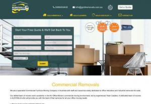Cheap Commercial Removalists in Perth and Brisbane - Professional, Fast and Friendly Commercial Removalists or moving services in Brisbane and Perth. Call us at 0468454448 for fast and efficient moving service.