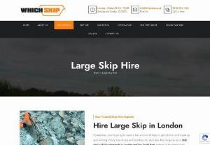 Cheap Large Skip Hire London - Need Large Skips Nearby London? We Offer Large Builders Skip For Domestic & Commercial Clearance At Cheapest Price. Hire Our Rubbish Skip Today!