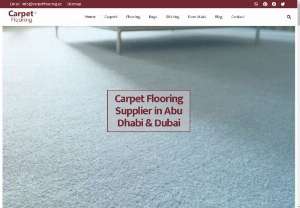 Carpet Flooring - carpetflooring.ae is  for design/sale/marketing latest carpet wood, laminate, resilient, tiles flooring. To place a order visit our site Now.