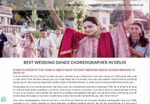 Wedding Dance Choreographer in Delhi | Beats On Feet - Basically Wedding Dance Choreographer in Delhi, situated in Dwarka, 110075 in Delhi. They are famed for their professional choreography at affordable prices. Enjoy your wedding with Most trending Dance steps by BeatsOnFeet.