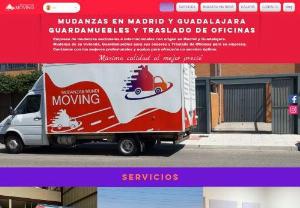Mudanzas Mundimoving - Cheap removals in Madrid and Guadalajara. Furniture storage and storage rooms. MundiMoving removals offers you the best service at the best price.