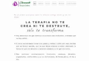 Claramente Terapia Online - ONLINE PSYCHOTHERAPY: We will work in a personalized space, seeking -from the here and now- to build the desired future, in the fewest number of sessions possible.