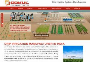 Drip Irrigation, Drip Irrigation System Manufacturer, Supplier In India - Leading manufacturer, supplier and exporter of Drip Irrigation, Drip Irrigation System,PP Pipe Fitting, Hdpe Pipe Fitting, PP Compressor Fitting In India