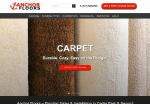 ANCHOR FLOORS AND MORE - Have you searched the Internet for flooring contractors in Cedar Park, TX, and surrounding areas?
Most people searching for flooring contractors near me, or countertops near me have no idea what they are looking for in a professional remodeling contractor.
Our flooring contractors provide expert services for Cedar Park and surrounding areas. Contact us today for more information.