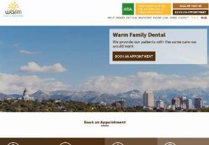 Warm Family Dentistry - Need a dentist in Salt Lake City in Utah,  84123? Warm Family Dentistry offers complete dental care in Murray,  Taylorsville,  Midvale,  and West Jordan. Warm Family Dentistry is the premier option for general,  family,  restorative,  or cosmetic dentistry in Salt Lake City,  UT 84123. Searching for the best dentist near you? Look no further than this dentist office in Salt Lake City. From teeth whitening treatment to emergency dental services. Call us Now today: - +1 801-653-0901