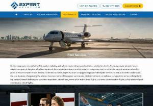 Pilot Services | Pilot Service Center in Florida, US | Expert Aviation - Expert Aviation offers a variety of pilot services in Florida including - Trip Support, Aircraft Delivery, Pre-Purchase Inspections, Aircraft Ferry, Owner Pilot Instructional Flights, Customer Demonstration Flights, Safety Pilot, Post Maintenance Check Flights.